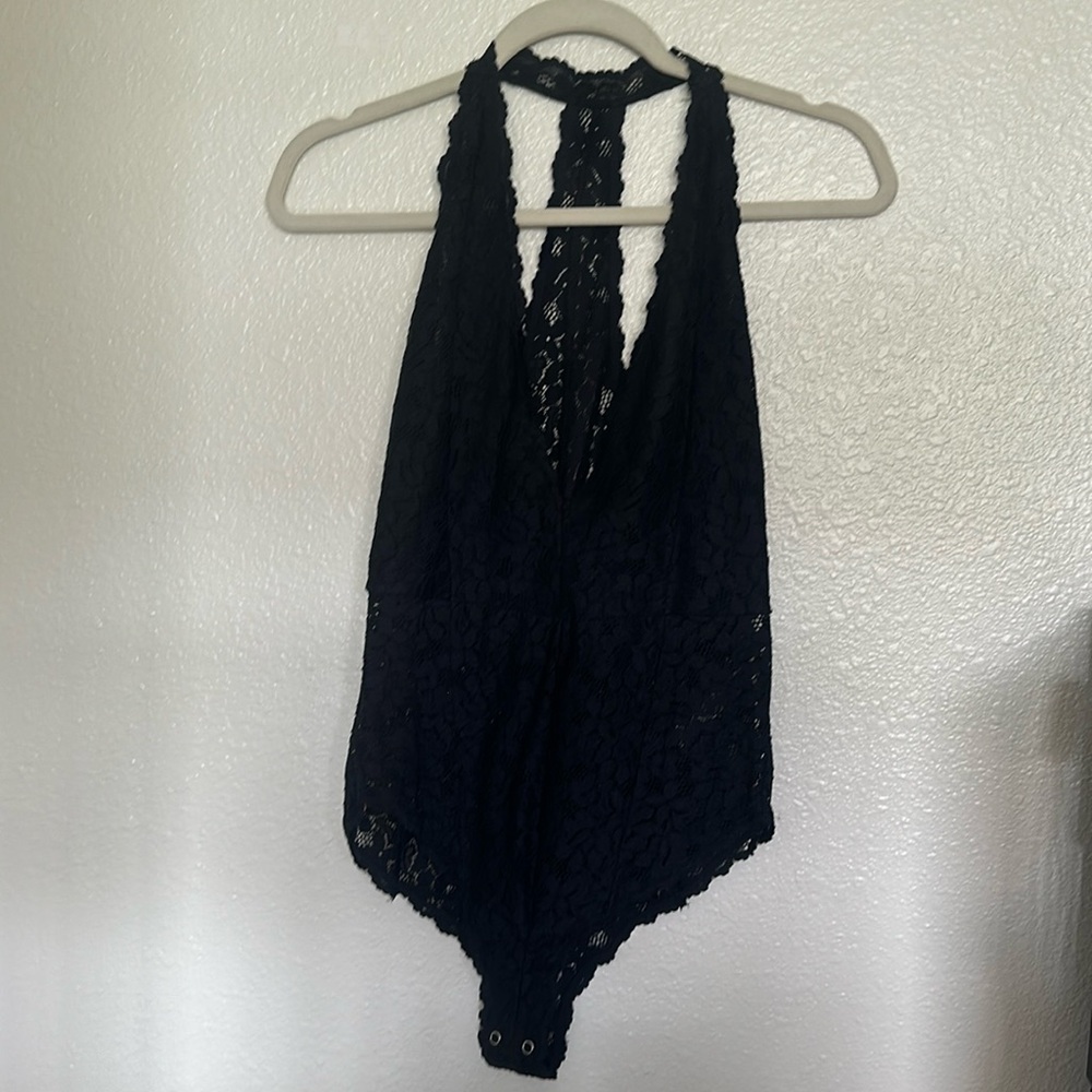 Free People Intimately Lace Bodysuit Size L